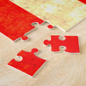 American US flag custom red white blue Puzzle (Seite)