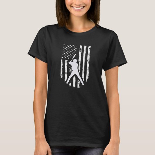 American USA Flag Baseball Apparel Not Top (Vorderseite)