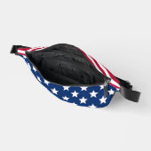 AMERICAN USA FLAG Personalisiert Patriotic Bauchtasche (Offen)