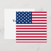 American USA Flag Pride Design-76353 (Vorne/Hinten)