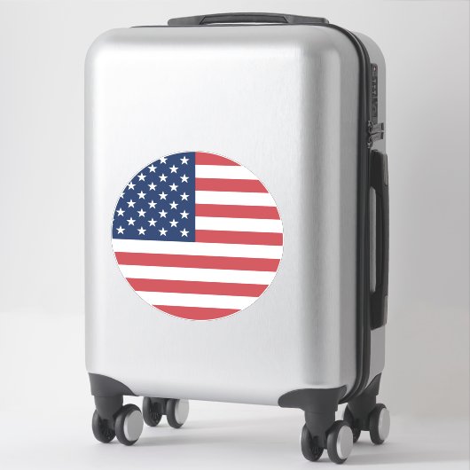 American USA Flag Pride Design-76353 Aufkleber (Koffer)