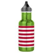 American USA Flag Pride Design-76353 Edelstahlflasche (Rechts)