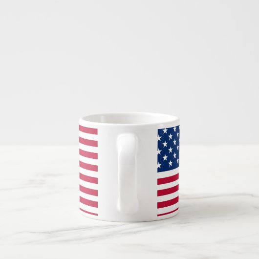 American USA Flag Pride Design-76353 Espressotasse (Rückseite)