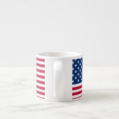 American USA Flag Pride Design-76353 Espressotasse (Rückseite)