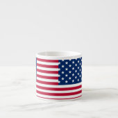 American USA Flag Pride Design-76353 Espressotasse (Vorderseite)