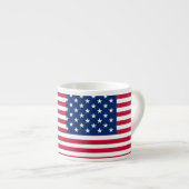 American USA Flag Pride Design-76353 Espressotasse (Vorderseite Rechts)