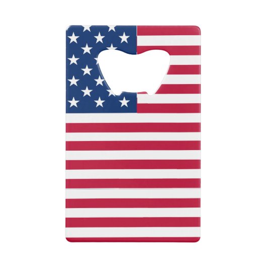 American USA Flag Pride Design-76353 Geldbeutel Flaschenöffner (Vorderseite)