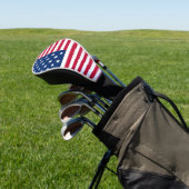 American USA Flag Pride Design-76353 Golf Headcover (In SItu)