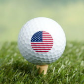 American USA Flag Pride Design-76353 Golfball (Insitu T-Shirt)
