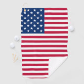 American USA Flag Pride Design-76353 Golfhandtuch (Insitu)