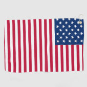 American USA Flag Pride Design-76353 Golfhandtuch (Horizontal)