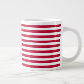 American USA Flag Pride Design-76353 Jumbo-Tasse (Rechts)