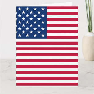American USA Flag Pride Design-76353 Karte
