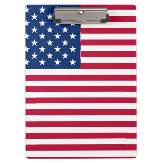 American USA Flag Pride Design-76353 Klemmbrett (Vorderseite)