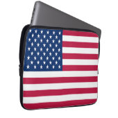 American USA Flag Pride Design-76353 Laptopschutzhülle (Vorne Rechts)
