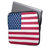 American USA Flag Pride Design-76353 Laptopschutzhülle (Vorderseite Links)