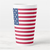 American USA Flag Pride Design-76353 Milchtasse (Vorderseite)