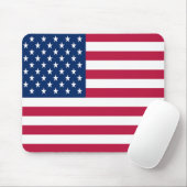 American USA Flag Pride Design-76353 Mousepad (Mit Mouse)