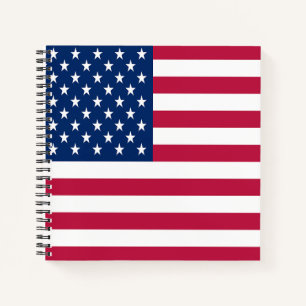 American USA Flag Pride Design-76353 Notizblock