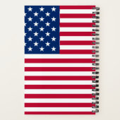 American USA Flag Pride Design-76353 Notizblock (Rückseite)