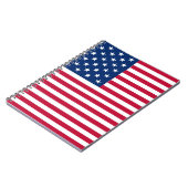 American USA Flag Pride Design-76353 Notizblock (Linke Seite)