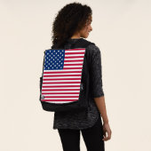 American USA Flag Pride Design-76353 Rucksack (Ausgewaschen)