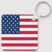 American USA Flag Pride Design-76353 Schlüsselanhänger (Rückseite)