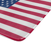 American USA Flag Pride Design-76353 Schneidebrett (Ecke)