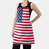 American USA Flag Pride Design-76353 Schürze (InSitu)