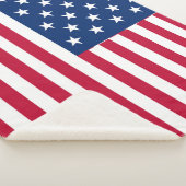 American USA Flag Pride Design-76353 Sherpadecke (3/4)