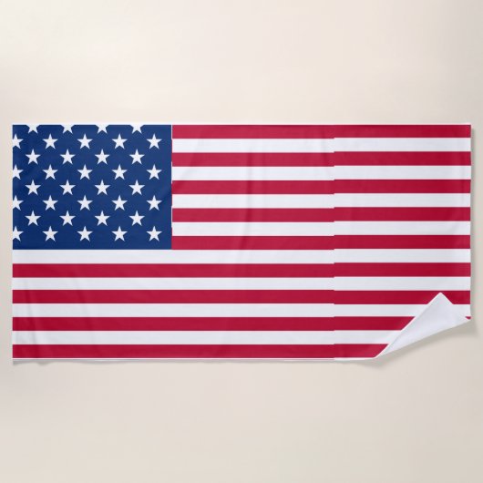 American USA Flag Pride Design-76353 Strandtuch (Vorderseite)