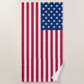 American USA Flag Pride Design-76353 Strandtuch (Vorderseite)