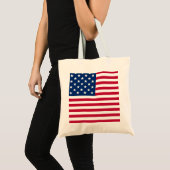 American USA Flag Pride Design-76353 Tragetasche (Vorderseite (Produkt))