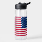 American USA Flag Pride Design-76353 Trinkflasche (Links)