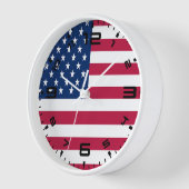 American USA Flag Pride Design-76353 Uhr (Winkel)