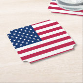American USA Flag Pride Design-76353 Untersetzer (angewinkelt)