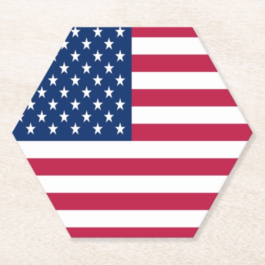 American USA Flag Pride Design-76353 Untersetzer (Vorderseite)