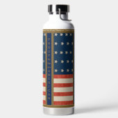 American Values, Pride und Flag USA - Personalisie Trinkflasche (links)