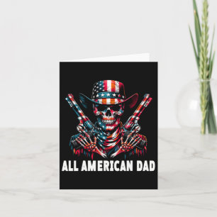 American Vater Cowboy Karte