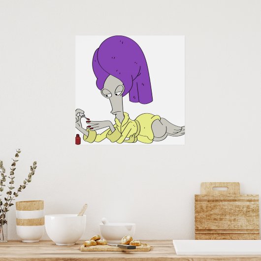 American Vater Roger Poster (Küche)