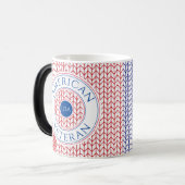 AMERICAN VETERAN Morphing Tasse (Vorderseite Links)