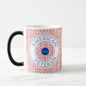 AMERICAN VETERAN Morphing Tasse (Links)