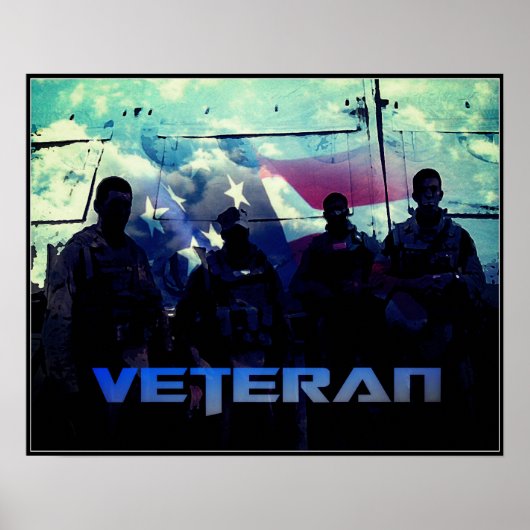 American Veteran Poster (Vorne)