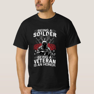 American Veteran T Shirt Design
