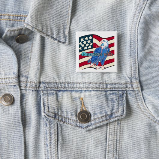 American vibe button (Beispiel)