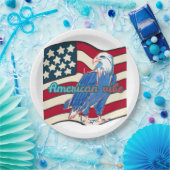 American vibe pappteller (Party)