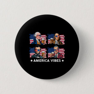 American Vibes Drankin US Flag 4. Juli George Button