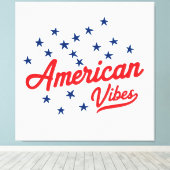 American Vibes Leinwanddruck (Insitu (Holzboden))