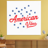 American Vibes Leinwanddruck (Insitu (Wohnzimmer))