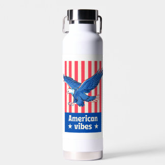 American Vibes Water Bottle - Patriotic & Bold USA Trinkflasche